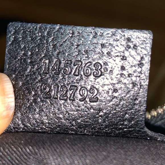 Gucci GG Canvas Ophidia Half Moon Mini Hobo Black Buckle handbag AUTHENTIC 90s - Picture 7 of 8